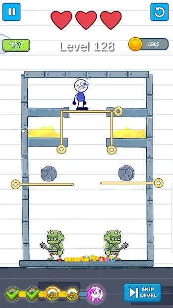 Pencil Boy - Pull The Pin, Rescue Princess screenshot