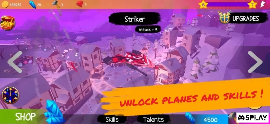 Paper Plane Dogfight 3D screenshot