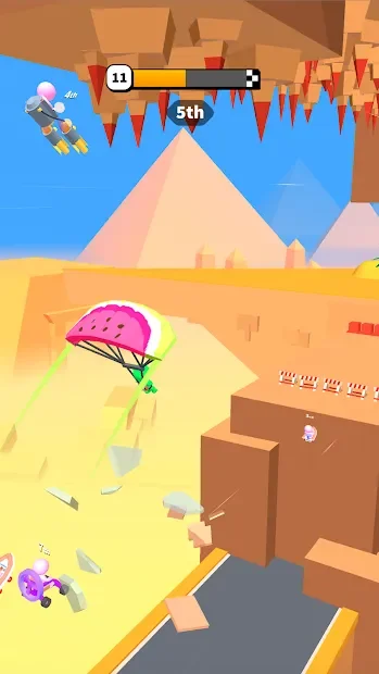 Road Glider - Incredible Flying Game screenshot
