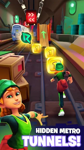 MetroLand - Endless Arcade Runner screenshot