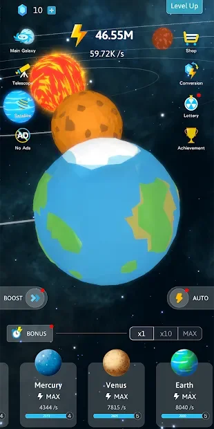 Idle Galaxy screenshot