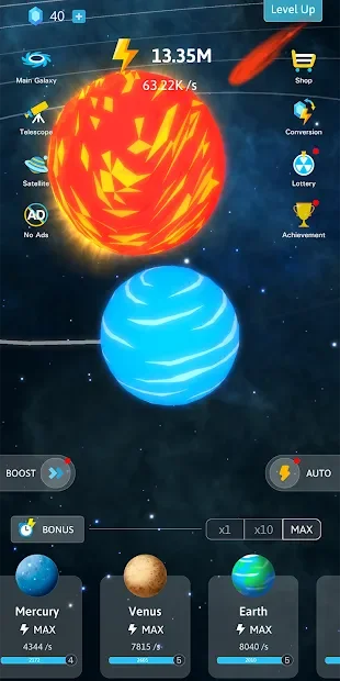 Idle Galaxy screenshot