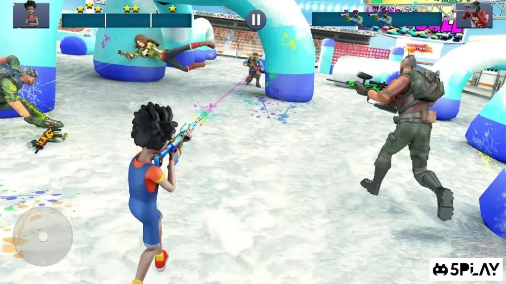 Пейнтбол Игры стрелялки 3D screenshot