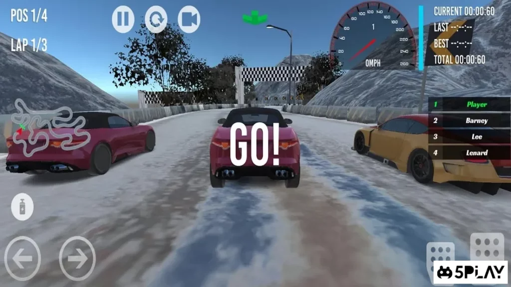Fast racing cars screenshot