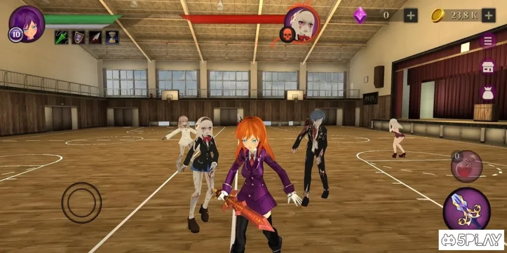 Anime High School Zombie Simulator screenshot