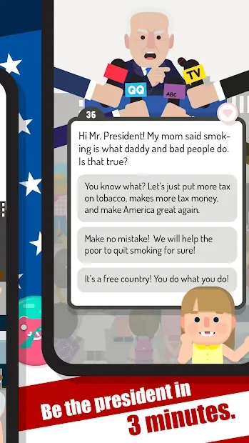 Hey! Mr. President - 2020 Election Simulator screenshot