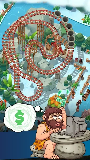 Idle Prehistoric Park - Theme Park Tycoon screenshot