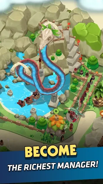 Idle Prehistoric Park - Theme Park Tycoon screenshot