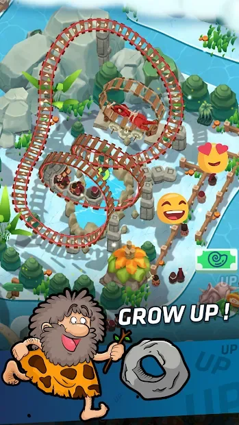Idle Prehistoric Park - Theme Park Tycoon screenshot