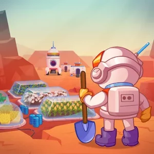 Idle Mars Colony: Clicker farmer tycoon icon