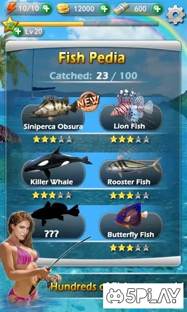 мания рыбной ловли Fishing 3D screenshot