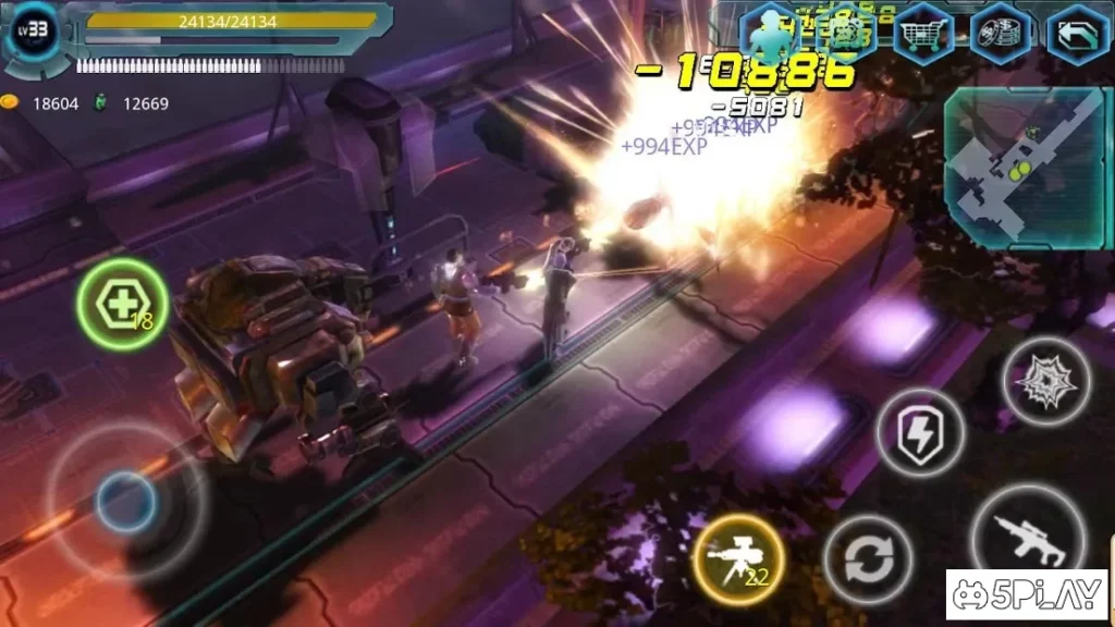 Alien Zone Raid screenshot