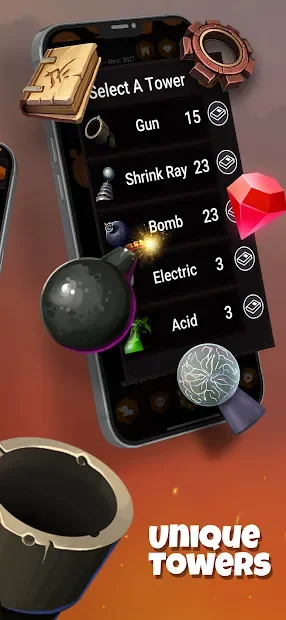 Tower Ball - Incremental Tower Defense screenshot