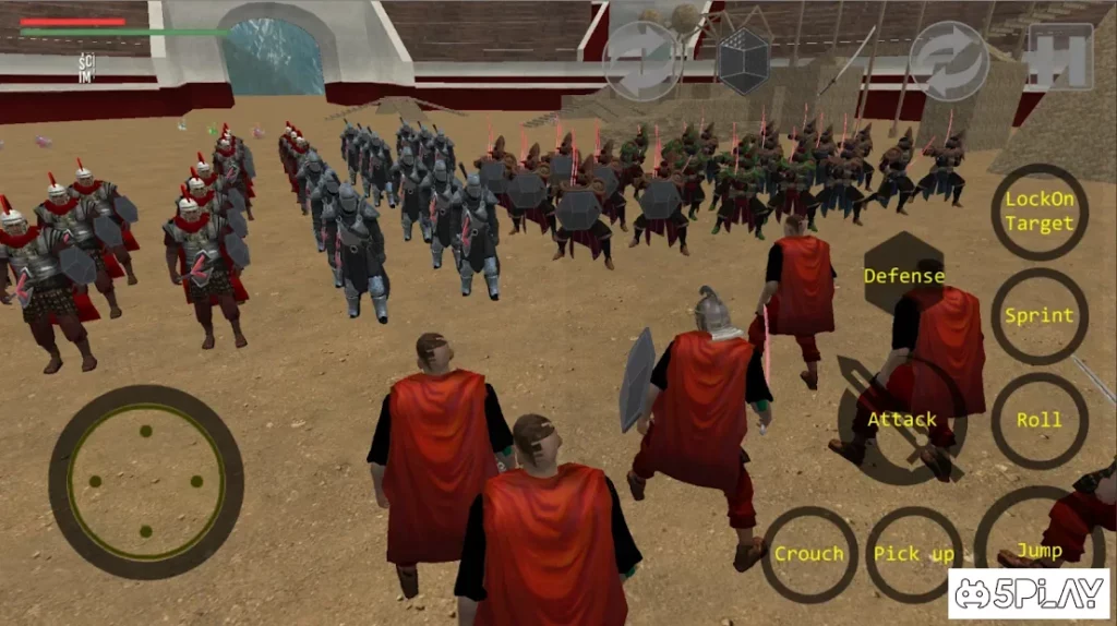 Spartacus Gladiator: Roman Arena Hero Clash screenshot