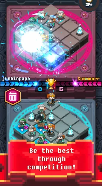 Summoner's Battle 2048 screenshot