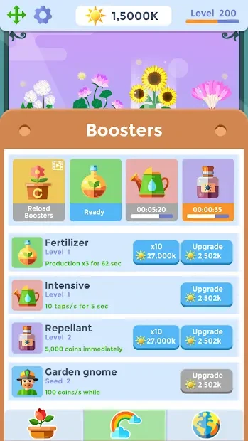 Пустое растение - игра эволюция райского сада screenshot