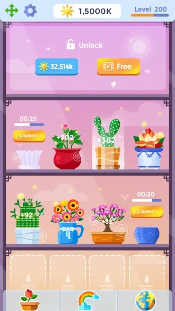 Пустое растение - игра эволюция райского сада screenshot