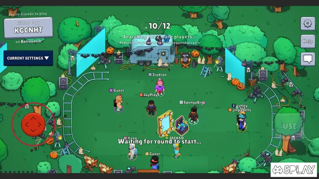 Betrayal.io screenshot