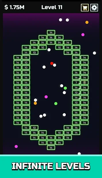 Idle Brick Breaker screenshot