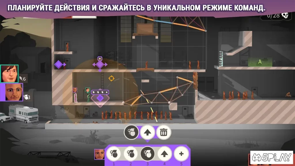 Bridge Constructor: The Walking Dead screenshot