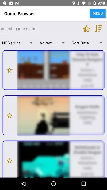 Retro Game Center (enjoy classic/emulation games) screenshot