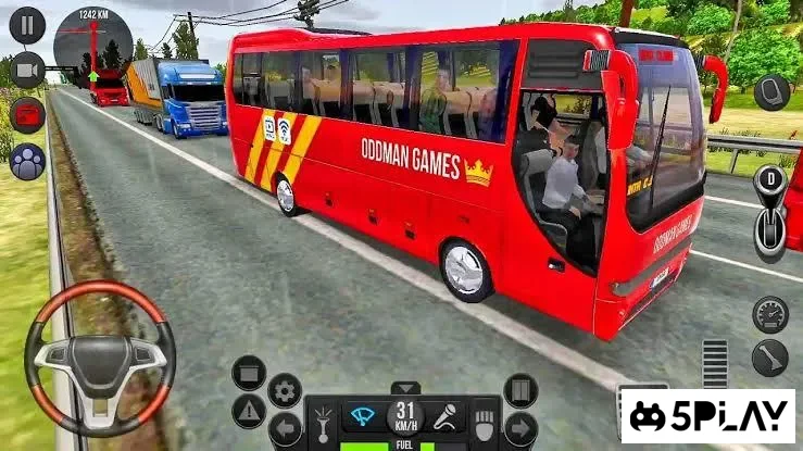симулятор вождения автобуса 2021: автобусные игры screenshot