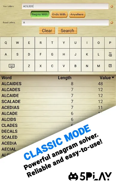 Word Breaker Full screenshot