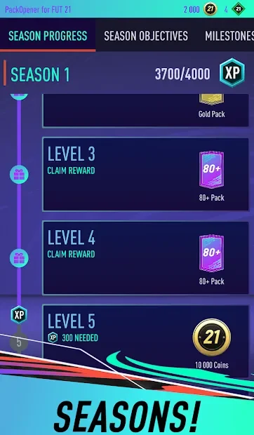 Pack Opener for FUT 21 screenshot
