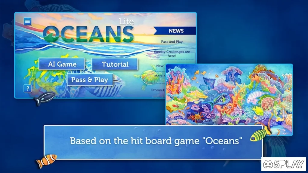 Oceans Board Game Lite screenshot