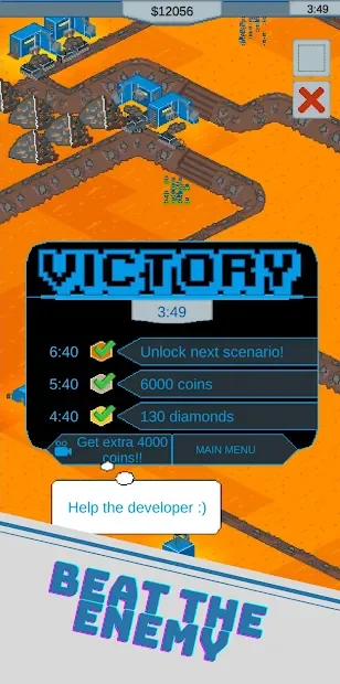 Simple RTS: Conquer Mars screenshot