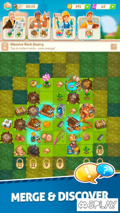 Merge Estate! Mystery Town screenshot