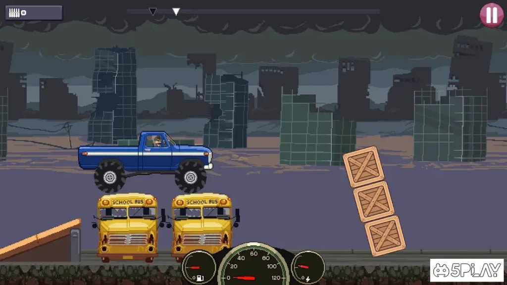 Drive or Die - Zombie Pixel Derby Racing Games screenshot