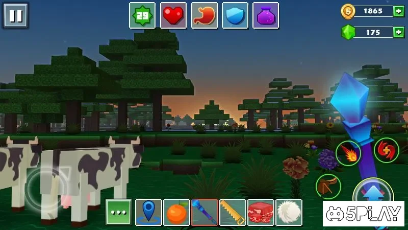 Мир кубов - Exploration Lite Craft screenshot