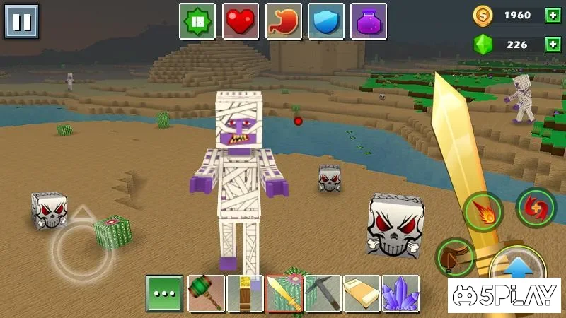 Мир кубов - Exploration Lite Craft screenshot