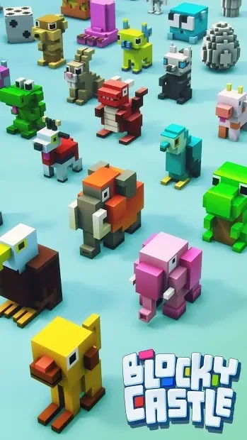 Blocky Castle screenshot