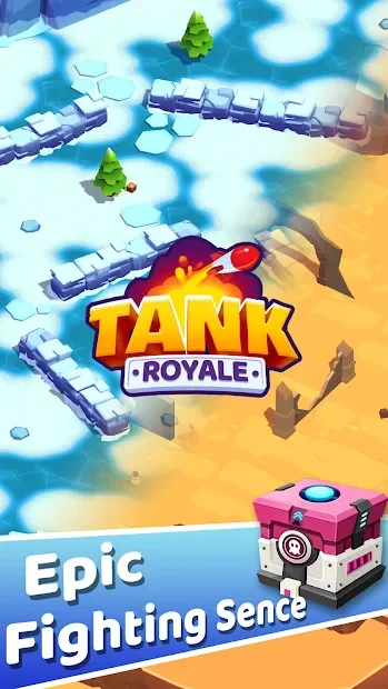 Tank Royale-Online IO howling Tank battle game screenshot