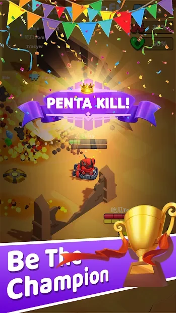 Tank Royale-Online IO howling Tank battle game screenshot