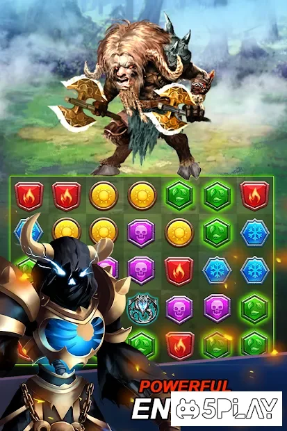 Dungeon Puzzles: Match 3 RPG screenshot