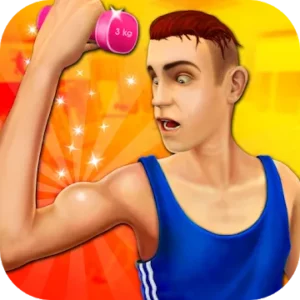 Фитнес Спортзал Бодибилдинг Качок icon