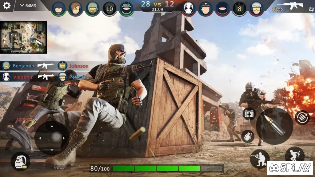 Оффлайн шутер FPS: Встречный удар screenshot