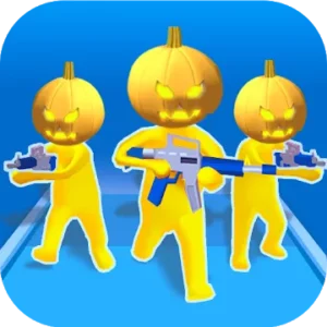 Gun clash 3D icon