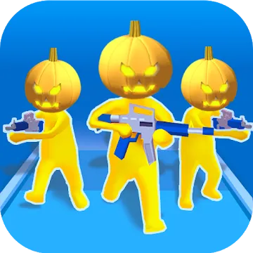 Gun clash 3D icon