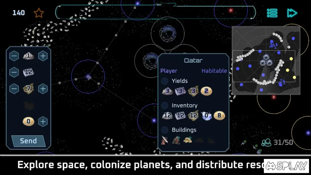 Exoplanet Settlers - Space Strategy screenshot