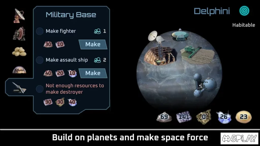 Exoplanet Settlers - Space Strategy screenshot