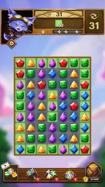 Fantasy Gems : Match 3 Puzzle screenshot