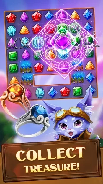 Fantasy Gems : Match 3 Puzzle screenshot