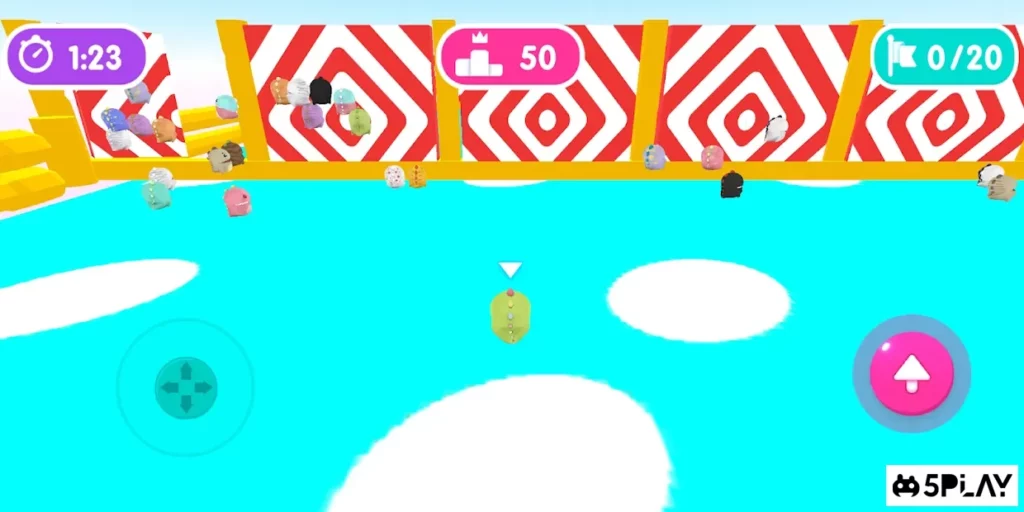 Fall.io - Race of Dino screenshot