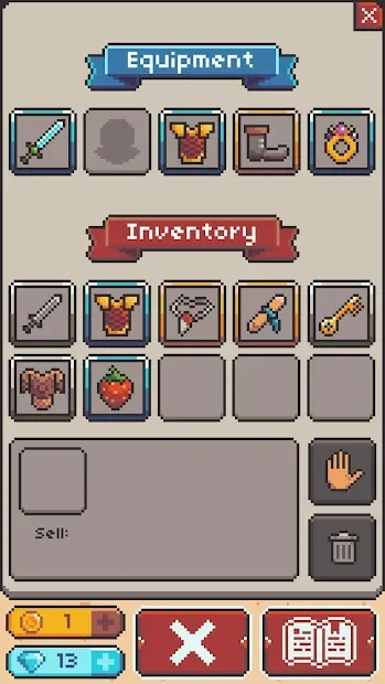 Eternis Heroes - Pixel Roguelike RPG screenshot