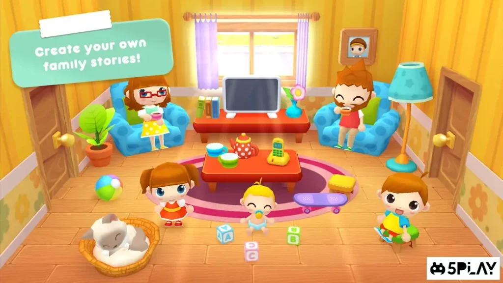 Sweet Home Stories - My family life play house screenshot