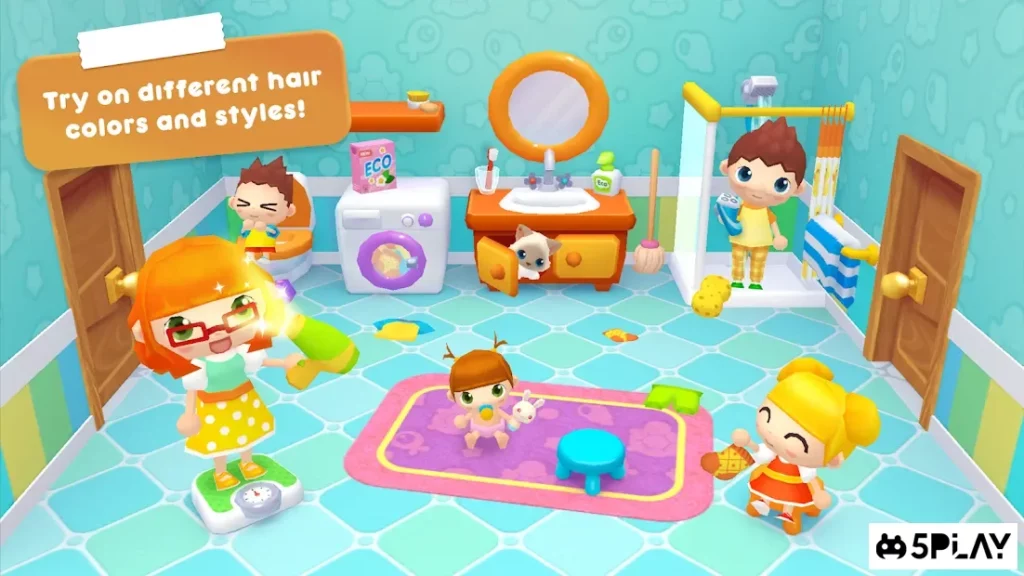 Sweet Home Stories - My family life play house screenshot